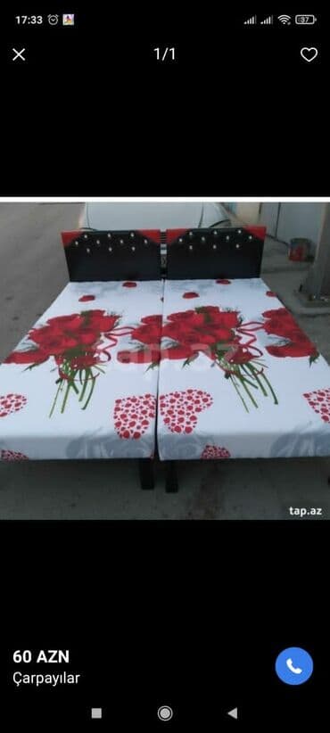 mebel taxt: Çarpayılar Təzə hazırları var Çatdırılma var 1 nəfərlik 60 manat 2 — 1