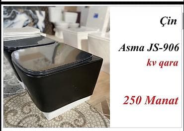 unitazlar: Məhsul: Asma və yerüstü unitaz modelləri 1) Çin – Asma JS-906 — 1