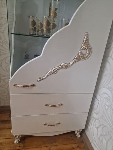 круглый стол трансформер: Б/у, Прямой ТВ стенд, С полками, Ламинат, Турция — 8