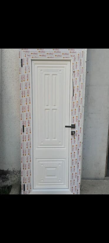 qapı setkaları: Yeni Plastik qapı 80x200 sm Zamok və çərçivə ilə, Zəmanətli, Pulsuz quraşdırma, Pulsuz çatdırılma, Rayonlara çatdırılma, Ödənişli çatdırılma — 1