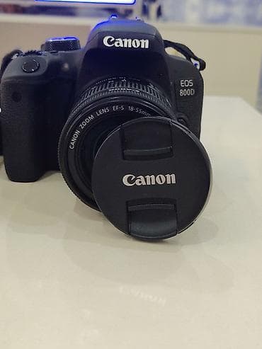 dji osmo mobile 8: Canon EOS 800D (Rebel T7i) DSLR fotoaparat + Canon EF‑S 18‑55mm — 4
