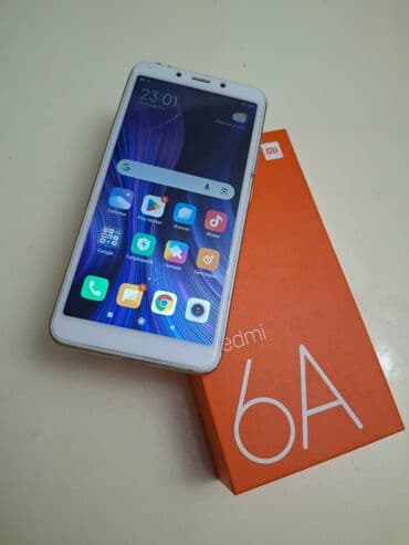Powerbanklar: Redmi 6A, 32 GB, rəng - Ağ, İki sim kartlı — 4