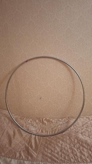 Metall hula-hup halqaları - Material: paslanmayan metal ərintisi