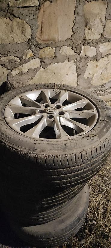 byd diskleri: Mazda yüngül lehimli disk + təkər dəsti - Markalı yüngül lehimli — 1