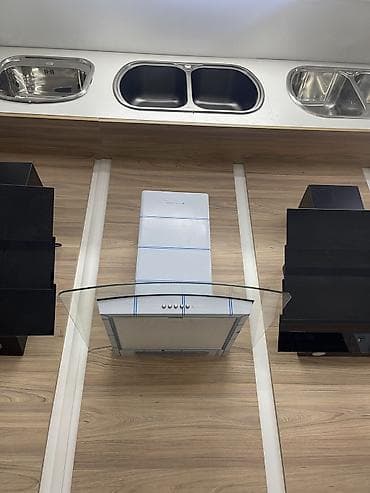 Duxovkalar: Aspirator rəng - Ağ — 3