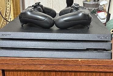 Sony PlayStation 4 Pro (PS4 Pro) oyun konsolu + 2 ədəd DualShock 4 — 2