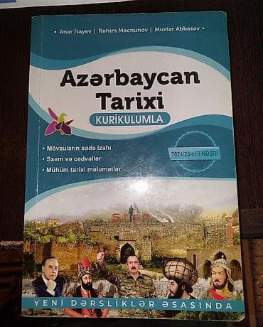 Məhsul: “Azərbaycan Tarixi – Kurikulumla” dərs vəsaiti (2024/25-ci il