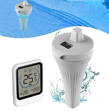 Rəqəmsal elektron termometr. Uzaqdan monitorinq ilə simsiz üzən