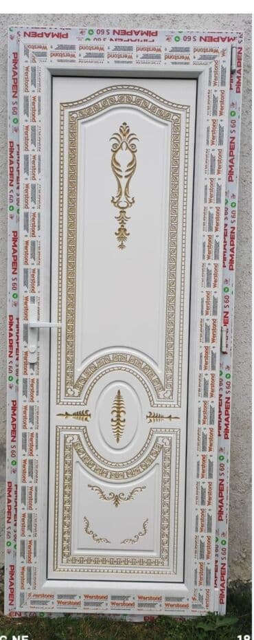 qapı setkaları: Yeni Plastik qapı Zamok ilə, Zəmanətli, Pulsuz quraşdırma, Ödənişli çatdırılma, Rayonlara çatdırılma, Pulsuz çatdırılma — 6