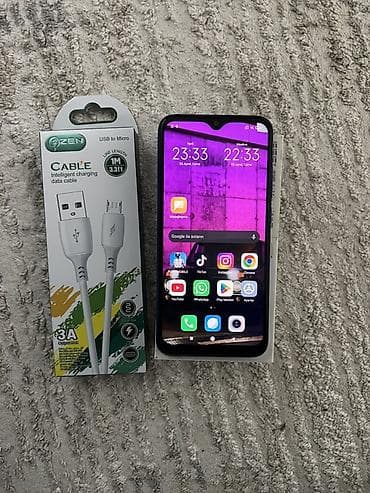 j 7: Redmi Note 7, 64 GB, rəng - Göy, Barmaq izi, Face ID — 1