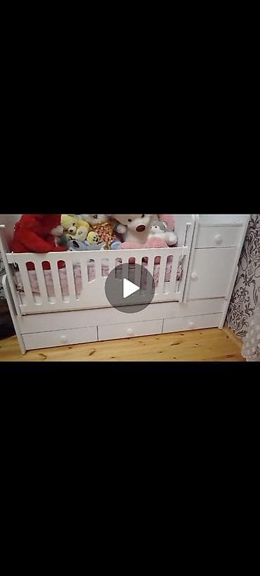 Oğlan və qız üçün, Dördbucaq, Beşik, Dəst ilə, Matras ilə, Yellənmə mexanizmsiz