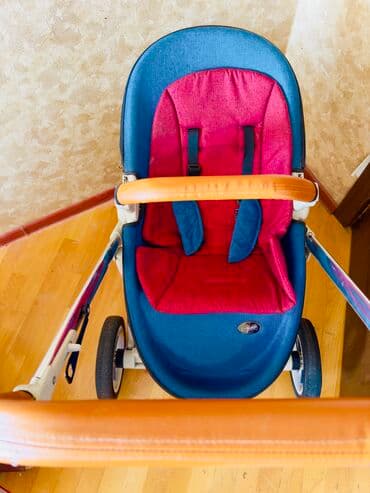 uwaq kalyaskasi: Çıxarıla bilən beşikli araba, Anex, Yeni, Cins: Oğlan, Yaş: 30 ay, Pulsuz çatdırılma — 3