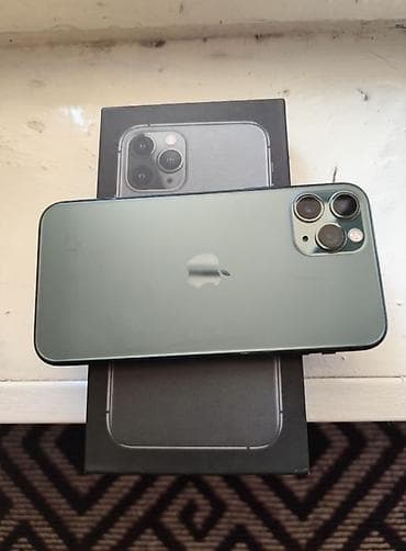 iphone 7 q: IPhone 11 Pro, 256 GB, Matte Midnight Green — 1