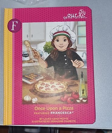 1 yaş: Məhsul: Uşaq kitabı – “Once Upon a Pizza: Featuring Francesca” — 1