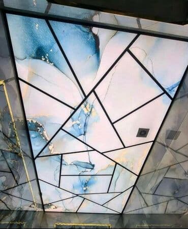 asma tavanlar hamam: Asma tavan, Şüşə, Suyadavamlı, Pulsuz çatdırılma, Pulsuz quraşdırma, Zəmanətli — 8