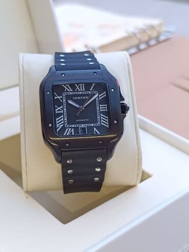 relax saat: Yeni, Qol saatı, Cartier, rəng - Qara — 9