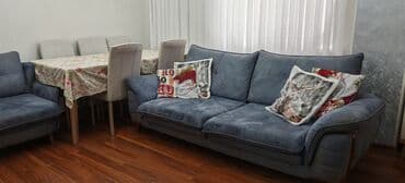 Гостиные гарнитуры: Диван, 2 кресла, Без подьемного механизма, Нераскладной — 1