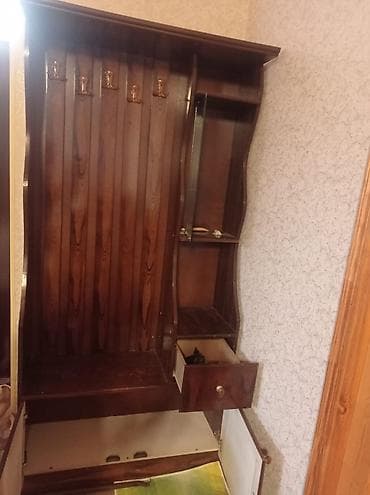 işlənmiş ofis mebelləri: Qonaq otağı/giriş üçün taxtadan asılqanlı dolab. Unvan Novxani — 4