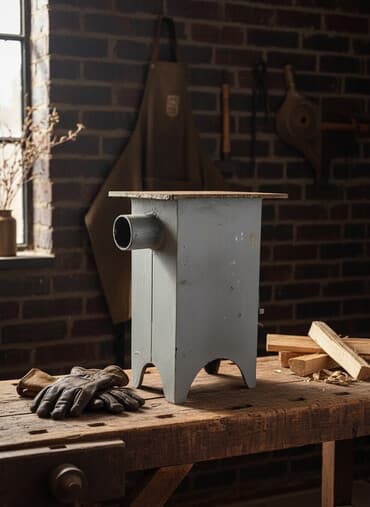 Dəmir Peçi, İşlənmiş, yanacaq - Qaz, Ünvandan götürmə