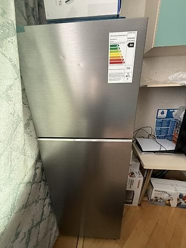 ps4 satisi: 2 qapılı Samsung Soyuducu Satılır, rəng - Boz — 5