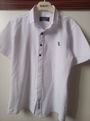 ağ kişi krossovkaları: Köynək, Boss, rəng - Ağ — 6