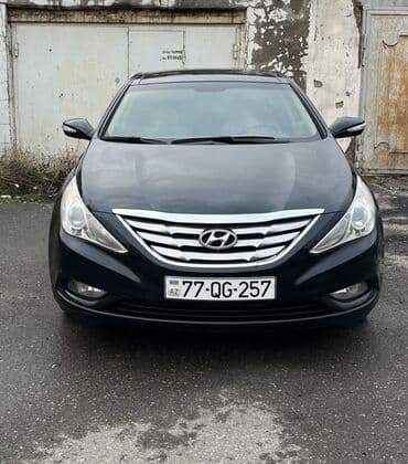 fara şüşələri: Hyundai Sonata sedan - Kuzov: sedan, qara rəng, xrom ön barmaqlıq və — 1