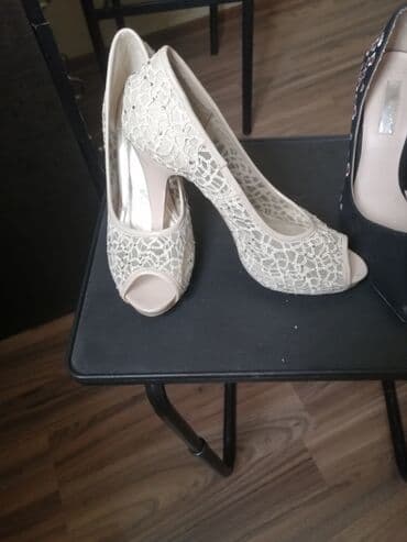 босоножки 27 размера: Размер: 38, цвет - Айвори, Новый — 2