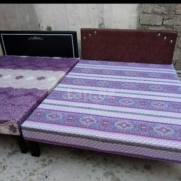 Çarpayılar Təzə 1 nəfərlik 60 manat 2 nəfərlik taxt 110 manat Vopçat
