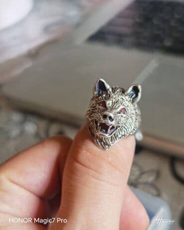 Мужская одежда: Кольцо, Серебро — 1