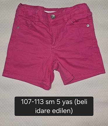 kisi botinkalari: Qiz Uşaqi üçün şort. hamisi seliqle veziyyetdedir. Sekillerde razmer — 4