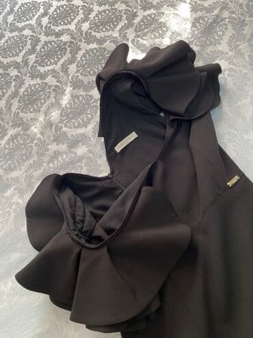 танцевальные группы на свадьбу: Qara kokteyl donu – Brenda & Melrose - Rəng: dərin qara - Kəsim — 3