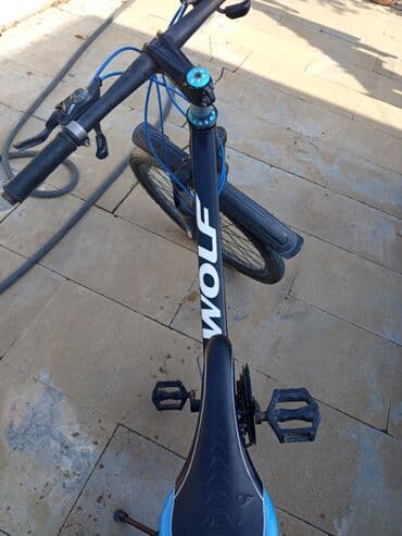 shimano velosipedi: İşlənmiş Dağ velosipedi 24", sürətlərin sayı: 21, Ünvandan götürmə — 5
