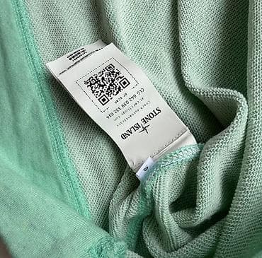 vape shop: Stone Island svitşot. Стон Айленд Açıq mint və sarı rəng — 3