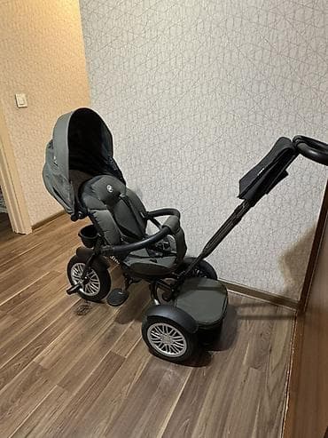 Kidilo uşaq üçtəkərli velosiped-kolyaska - 2-si 1-də dizayn: valideyn — 7