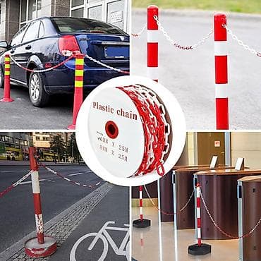 qapi ustu asmalar: Ayirıcı zəncir VKLUXP03RW, plastik, 6 mm, 25 m Xüsusiyyətlər Brend — 2