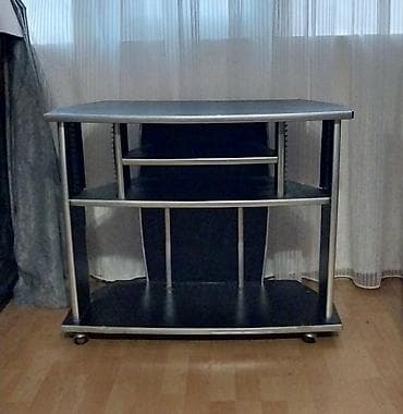 İşlənmiş, Künc Tv altlığı, Polkalı, Laminat — 2