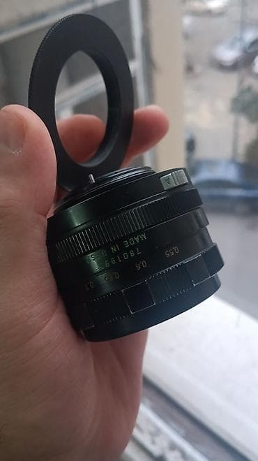 Helios 44M və + Canon EOS Adapter. Elandakı nömrədə vatsap aktivdir
