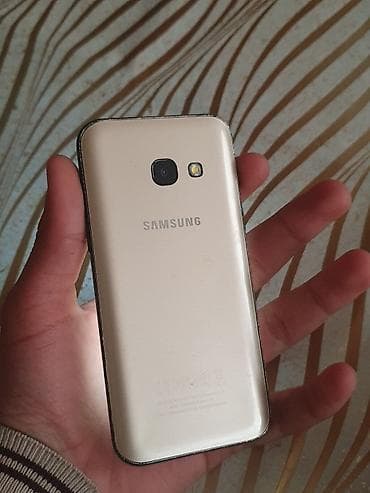 honor 90 lite kabro: Samsung Galaxy A3 2017, 16 GB, rəng - Qızılı, Barmaq izi — 2