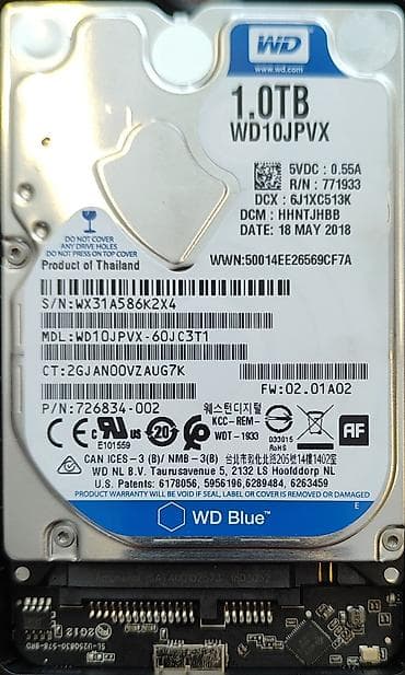 5: Xarici Sərt disk (HDD) Western Digital (WD), 1 TB, 5400 RPM, 2.5" — 3