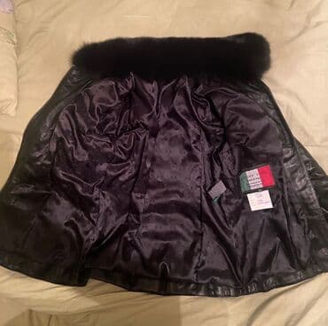 fosfor kurtka: 580 manata alınıb, təmiz dəri orginal mexdir Geyilməyib etiketi — 4
