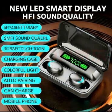 baseus bowie e3 qiymeti: Simsiz (Bluetooth) Qulaqcıqlar, rəng - Qara — 3