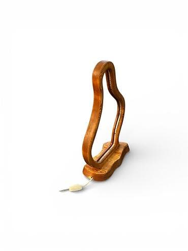 cuce sekilleri: Ağacdan dekorativ LED masa lampası - Material: təbii ağac (müxtəlif — 2