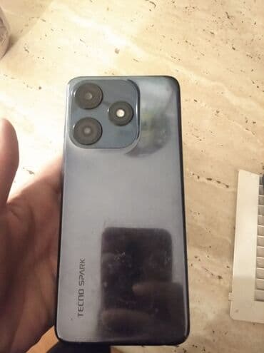 Tecno Spark 30C, rəng - Göy, Barmaq izi