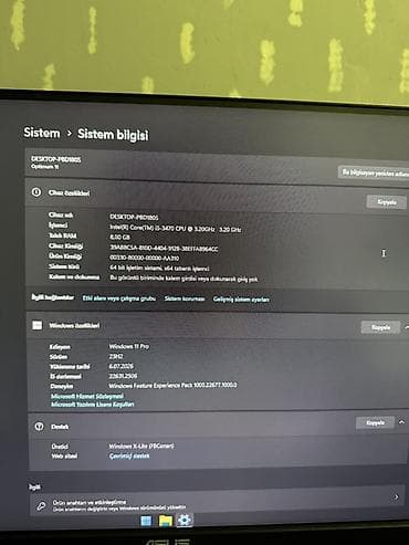 komputer dest: I5 3470
8GB ram
240GB SSD — 2