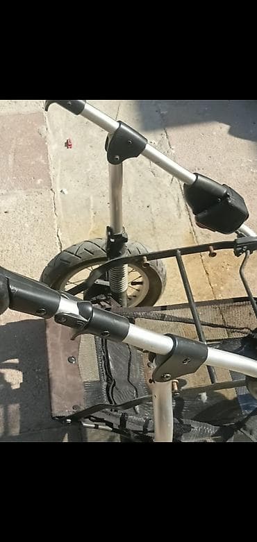 vecerni don: Uşaq arabasının şassisi/skeleti - 3 təkərli konstruksiya: iri, hava — 2