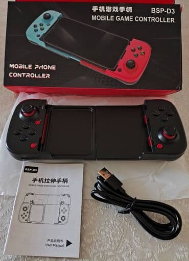 джойстики для телефонов: Qoşulma: Bluetooth Hansı cihazları dəstəkləyir: Android, iOS, PC — 7