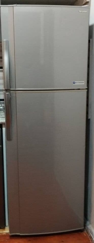 Mikrodalğalı sobalar: İşlənmiş 1 qapılı Sharp Soyuducu Satılır, rəng - Boz, Dispenserli — 3