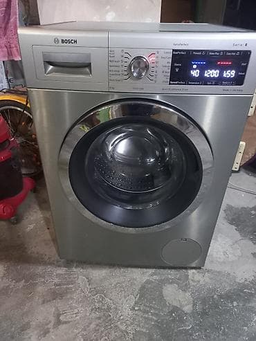 Paltaryuyan maşın Bosch, 9 kq, Avtomat, Qurutmasız — 4