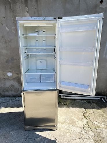 delfin: Yeni 2 qapılı Indesit Soyuducu Satılır, rəng - Bej, Dispenserli — 3