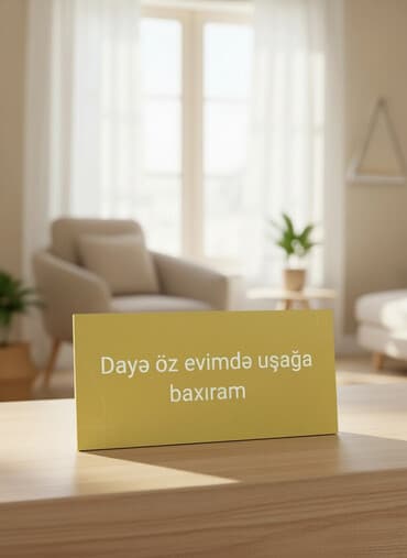 Dayə tələb olunur, İstənilən yaş, Təcrübəsiz, Növbəli qrafik lalafo.az -da Dayə tələb olunur, İstənilən yaş, Təcrübəsiz, Növbəli qrafik